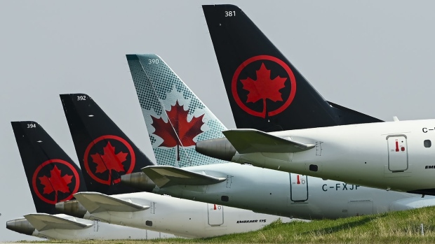 Air Canada has announced a partnership with Flydubai that will offer more options for travellers headed to destinations in the Middle East, East Africa, Indian Subcontinent and Southern Asia. Air Canada planes sit on the tarmac at Pearson International Airport in Toronto on Wednesday, April 28, 2021. THE CANADIAN PRESS/Nathan Denette