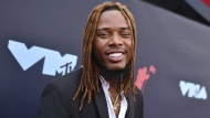 FILE - Fetty Wap arrives at the MTV Video Music Awards at the Prudential Center on Aug. 26, 2019, in Newark, N.J. Rapper Fetty Wap has been sentenced to six years in federal prison on Wednesday, May 24, 2023, for his role in a New York-based drug-trafficking scheme. (Photo by Charles Sykes/Invision/AP, File)