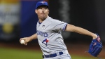 Toronto Blue Jays' Chris Bassitt pitches during the first inning of the team's baseball game against the New York Mets on Friday, June 2, 2023, in New York. THE CANADIAN PRESS/AP-Frank Franklin II