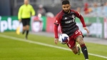 FILE - Toronto FC's Lorenzo Insigne brings the ball forward during Canadian Championship quarterfinal soccer action against CF Montreal in Toronto on Tuesday, May 9, 2023. THE CANADIAN PRESS/Chris Young