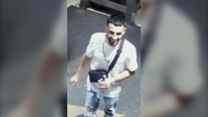 Toronto police have released images of two suspects they say are wanted in connection with a serious assault in the Entertainment District. 