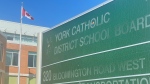 York Catholic District School Board is seen in this undated photo. (Corey Baird/CTV News Toronto)