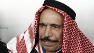 FILE - The Iron Sheik appears during 140: The Twitter Conference LA in Los Angeles on Sept. 22, 2009. The Iron Sheik, born Hossein Khosrow Ali Vaziri, died Wednesday, June 7, 2023, at age 81. (AP Photo/Matt Sayles, File)