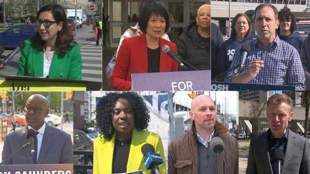 7 Toronto mayoral candidates