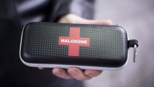 Naloxone anti-overdose kit