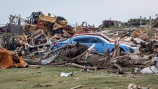 Alberta tornado damage