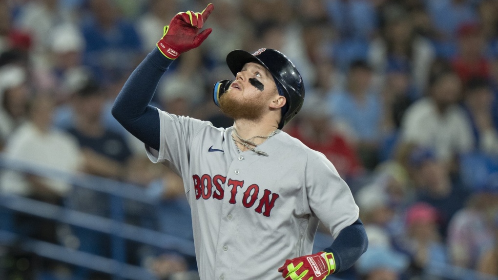 Red Sox rally with four-run ninth, stun Rangers with thrilling