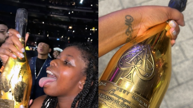 Jay-Z regala champaña a fan en concierto de Beyoncé en Toronto