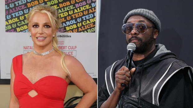 Britney Spears and Will.i.am