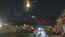 Derailed Scarborough Rt train removed 