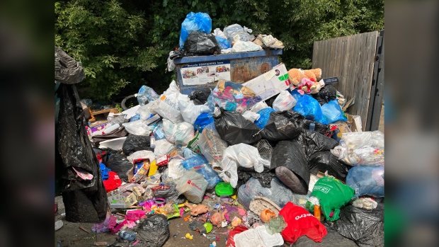 Garbage pile