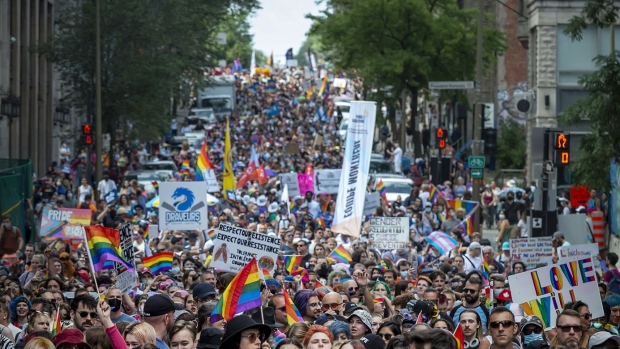 Montreal's LGBTQ+ pride parade