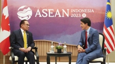 Justin Trudeau, Anwar Ibrahim at 2023 ASEAN Summit