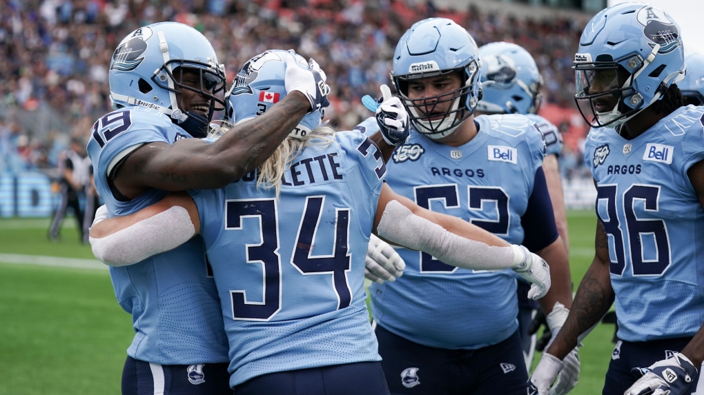 Toronto Argonauts cement playoff berth with win over Montreal Alouettes