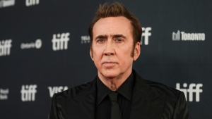 Nicolas Cage arrives on the red carpet to promote the film 'Dream Scenario' at the Toronto International Film Festival, in Toronto, on Saturday, September 9, 2023. THE CANADIAN PRESS/Chris Young