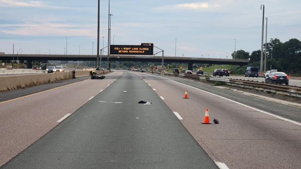 摩托车手在Scarborough的401号高速公路上发生的事故中丧生