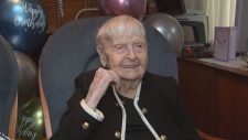 112-year-old Helen McKinnon Doan