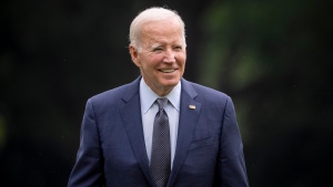 President Joe Biden arrives at the White House, Sunday, Sept. 17, 2023, in Washington, after spending the weekend in Wilmington, Del. (AP Photo/Andrew Harnik)