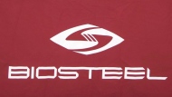 BioSteel Sports Nutrition Inc. owes a slew of top-ranking sports teams and leagues millions of dollars. BioSteel sports drink logo is shown in Toronto on Tuesday, August 4, 2015. THE CANADIAN PRESS/J.P. Moczulski