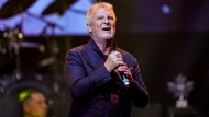 Sam Reid of Glass Tiger performs during the 2023 Canada’s Walk of Fame ceremony in Toronto, Thursday, Sept. 28, 2023. THE CANADIAN PRESS/Andrew Lahodynskyj 