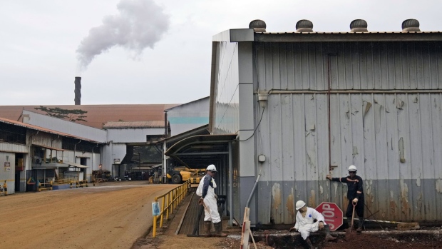 PT Vale Indonesia's nickel processing plant