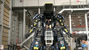 Japan company builds 4.5-metre tall robot