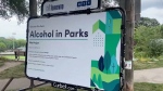 Alcohol in parks