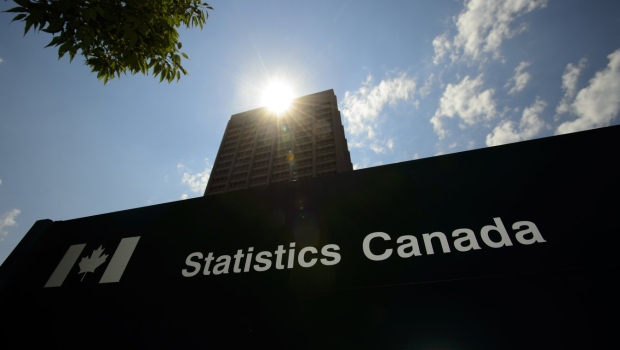 Statistics Canada building and signs in Ottawa