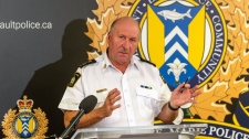 Sault Ste. Marie Police Chief Hugh Stevenson