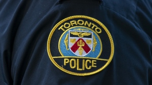 A Toronto Police Service logo patch is shown in Toronto, on Sept. 5, 2023. THE CANADIAN PRESS/Spencer Colby
