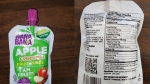 FILE - This photo provided by the U.S. Food and Drug Administration on Oct. 28, 2023, shows a WanaBana apple cinnamon fruit puree pouch. On Monday, Nov. 13, 2023, U.S. health officials are warning doctors to be on the lookout for possible cases of lead poisoning in children after at least 22 toddlers in 14 states were sickened by lead linked to tainted pouches of cinnamon apple puree and applesauce. Brands include WanaBana brand apple cinnamon fruit puree and Schnucks and Weis brand cinnamon applesauce pouches. The products were sold in stores and online. (FDA via AP, File)