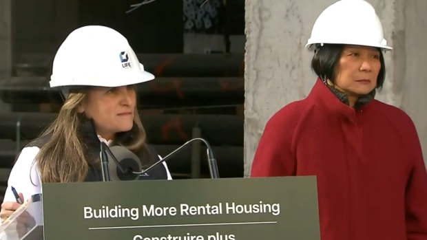 Federal government announces $1.2 billion in loans to spur rental construction in Toronto