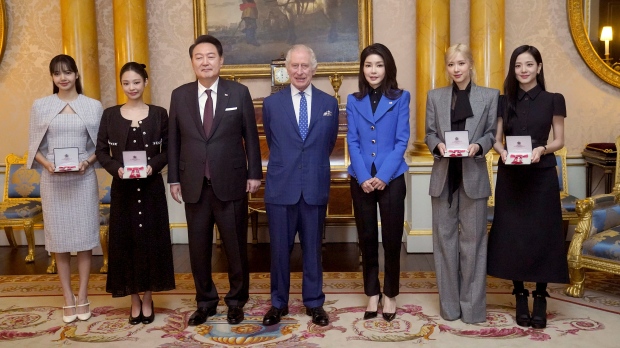 Blackpink honoured by King Charles during South Korean president's state  visit | CP24.com