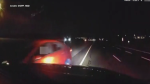 Ontario Provincial Police have released dashcam video of a wrong-way driver. 