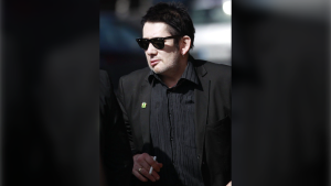 Irish singer Shane MacGowan attends the funeral mass of Irish poet Seamus Heaney at the Church of the Sacred Heart in Donnybrook, Dublin, Ireland, Monday, Sept. 2, 2013. Macgowan, the singer-songwriter and frontman of The Pogues, best known for their ballad “Fairytale of New York,” has died. He was 65. THE CANADIAN PRESS/AP, Peter Morrison
Peter Morrison