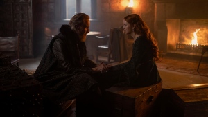 Rhys Ifans and Olivia Cooke in "House of the Dragon." (Ollie Upton/HBO)