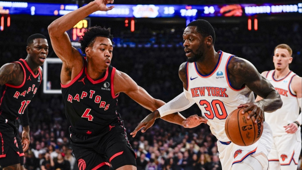 New York Knicks beat Toronto Raptors 136-130