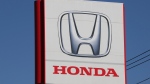 FILE - The logo of Honda Motor Co., is seen in Yokohama, near Tokyo on Dec. 15, 2021. (AP Photo/Koji Sasahara, File)