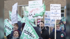 Quebec public sector workers strike