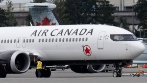 Air Canada plane 