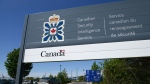 A sign for the Canadian Security Intelligence Service building is shown in Ottawa, Tuesday, May 14, 2013. THE CANADIAN PRESS/Sean Kilpatrick 
