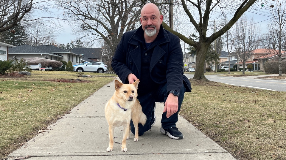 Mississauga man attacked by coyote while walking his dog