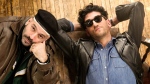 Chromeo - David "Dave 1" Macklovitch, right, and Patrick "P-Thugg" Gemayel, pose for a photo in Toronto, Thursday, Feb. 8, 2024, as they promote their forthcoming album "Adult Contemporary." THE CANADIAN PRESS/Chris Young