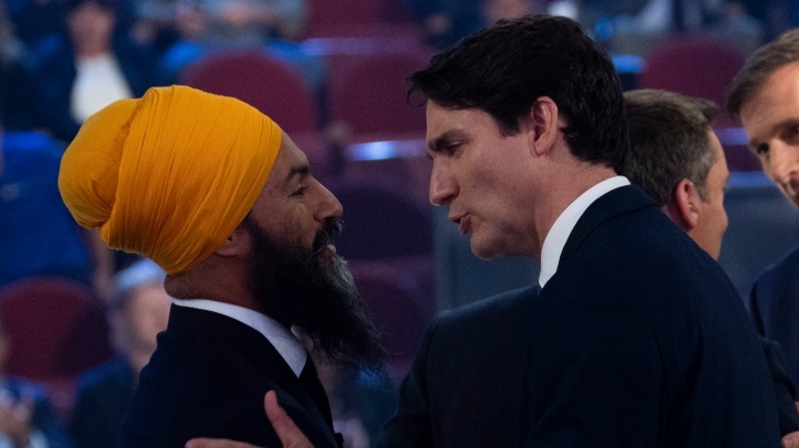 Trudeau & Jagmeet 
