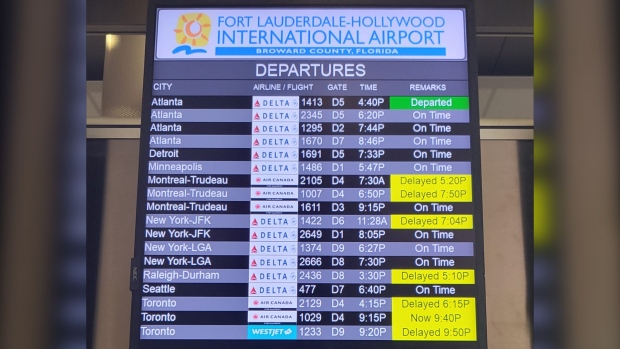 flight delays at fort lauderdale airport