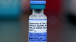 FILE - A measles vaccination is in Mount Vernon, Ohio in a May, 2019 file photo. THE CANADIAN PRESS/AP/Paul Vernon