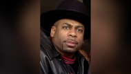 ** FILE ** In this Feb. 22, 2002 file photo made in Los Angeles, the late Rap legend Jam Master Jay, is shown. (AP Photo/Krista Niles, File) 