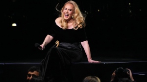 Adele is performing her 'Weekends with Adele' residency at Caesars Palace Las Vegas in 2022. (Kevin Mazur/Getty Images for AD via CNN Newsource)