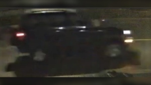 A vehicle being sought in connection with a shooting at a home in King Township on February 27, 2024 is pictured. (Handout /YRP)
