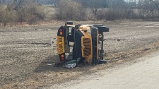 bus crash - oxford county -  march 2024